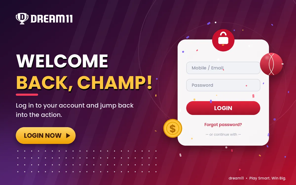 Dream11 login and safe sign-in